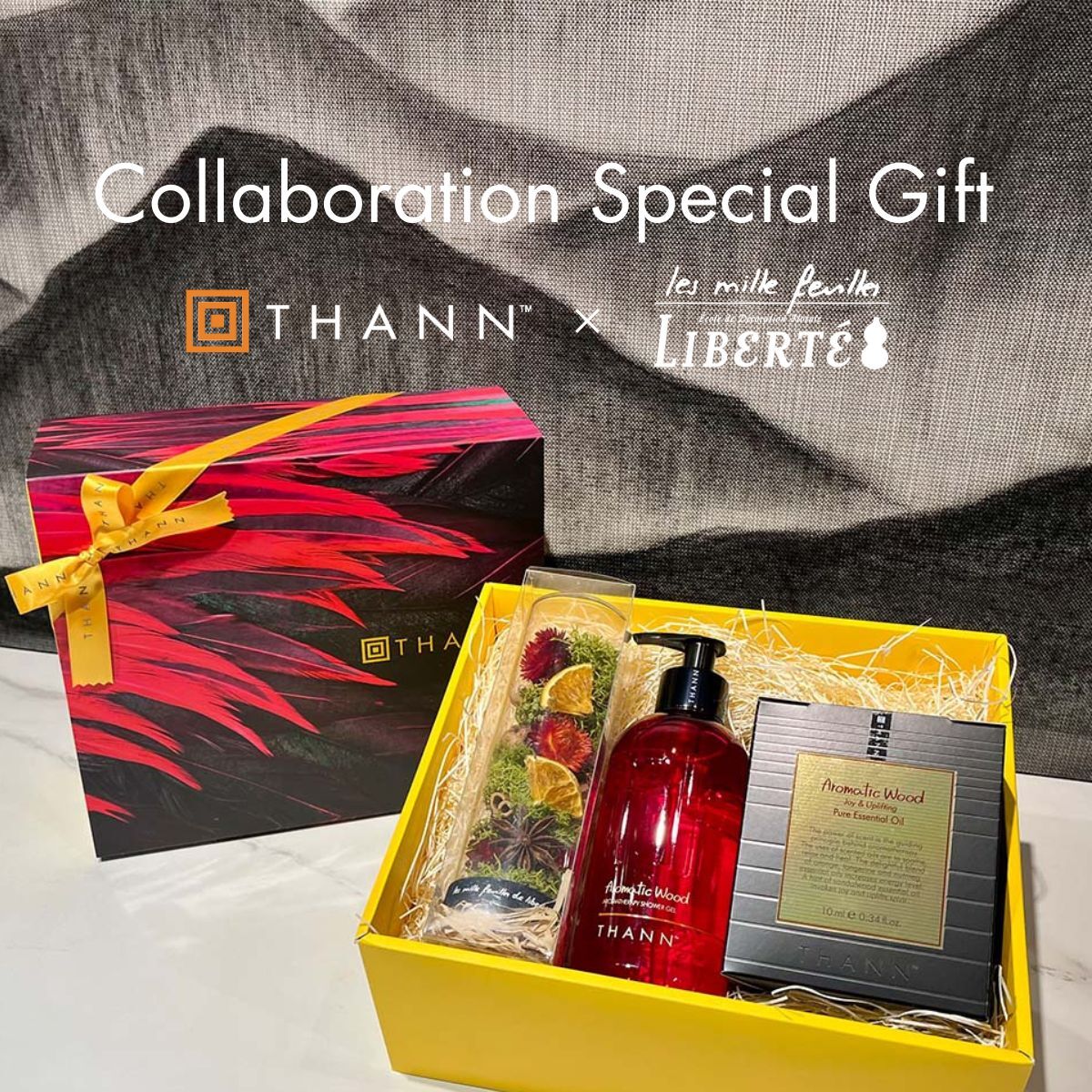 Collaboration Special Gift｜THANN × les mille feuilles de liberte