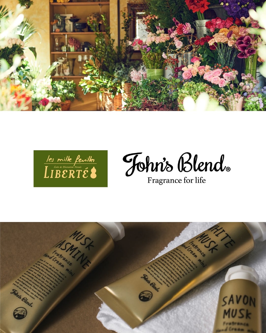 John’s Blend × les mille feuilles de liberté