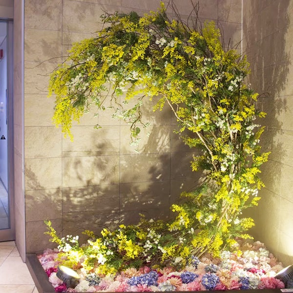 装飾,装花,季節の植栽,イベント装花,花の装飾,季節演出,花空間デザイン,花の装飾,会場装飾,イベント飾り花,四季ディスプレイ,スタジオ装花,催事装花,フラワーモニュメント,オフィス装飾,フラワーディスプレイ, 